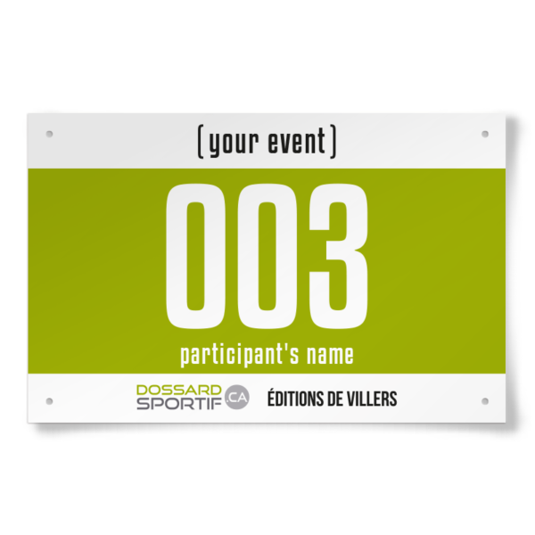 "SILVER" BIB